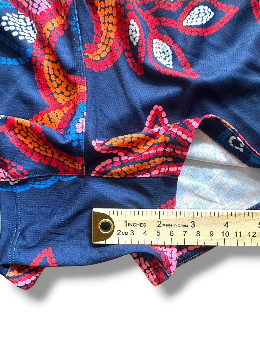Women's Adidas Farm Rio Pacer 3-Stripes Knit Shorts in a blue floral print - Picture 5 of 16